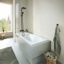 Душевая система Grohe Tempesta Cosmopolitan 266912431 с изливом, черный матовый