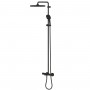 Душевая система Grohe Tempesta Cosmopolitan 266912431 с изливом, черный матовый