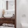 Плитка Golden Tile Mono Белая М50051 30x60 см