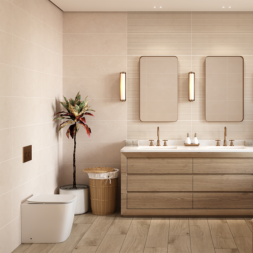 Плитка Ceramica Deseo CX309Y03 CARLA CREMA 30x90 cм