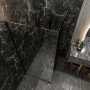 Душевая кабина Devit Art 3.0 SE2340B прямоугольная, раздвижная, 120х80 см, без поддона, стекло прозрачное, профиль черный матовый
