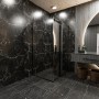 Душевая кабина Devit Art 3.0 SE2340B прямоугольная, раздвижная, 120х80 см, без поддона, стекло прозрачное, профиль черный матовый