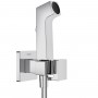 Внешняя часть гигиенического душа EcoSmart 1 jet на смешанную воду, хром Hansgrohe 29233000