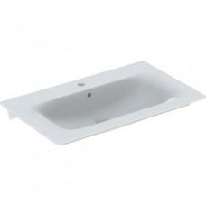 Раковина Geberit Selnova Square 500.995.00.1, 80 см, белый глянец Раковина Geberit Selnova Square 500.995.00.1, 80 см, белый глянец