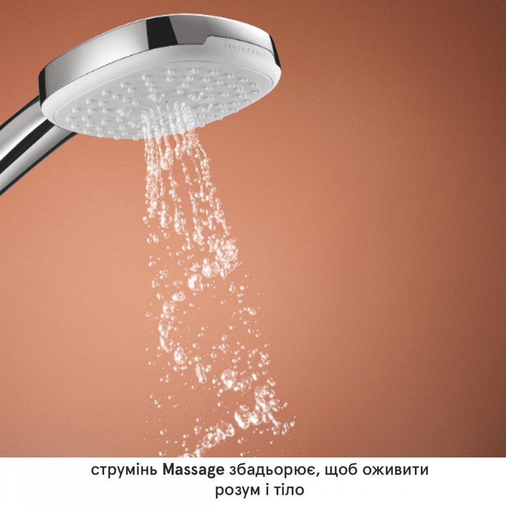 Душевой набор Grohe Tempesta Cube 2758400 3 режима струи