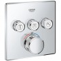 Душевая система скрытого монтажа с термостатом Grohe Grohtherm SmartControl UA26415SC6 на 3 потребителя