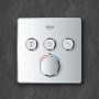 Душевая система скрытого монтажа с термостатом Grohe Grohtherm SmartControl UA26415SC6 на 3 потребителя