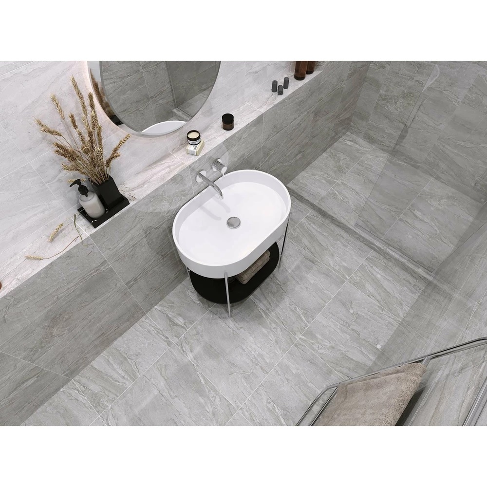 Керамогранит Golden Tile Marmo Milano Серый 8М2520 60х60 см