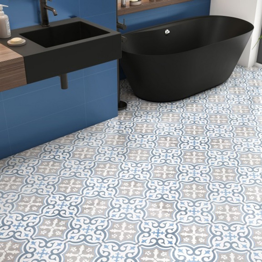 Плитка Ceramica Deseo G Canterbury Blue Mat Pri. 45x45 см