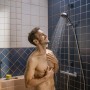 Душевой набор Hansgrohe Activera Select S 2jet EcoSmart 28044000 со стойкой 65 см, хром
