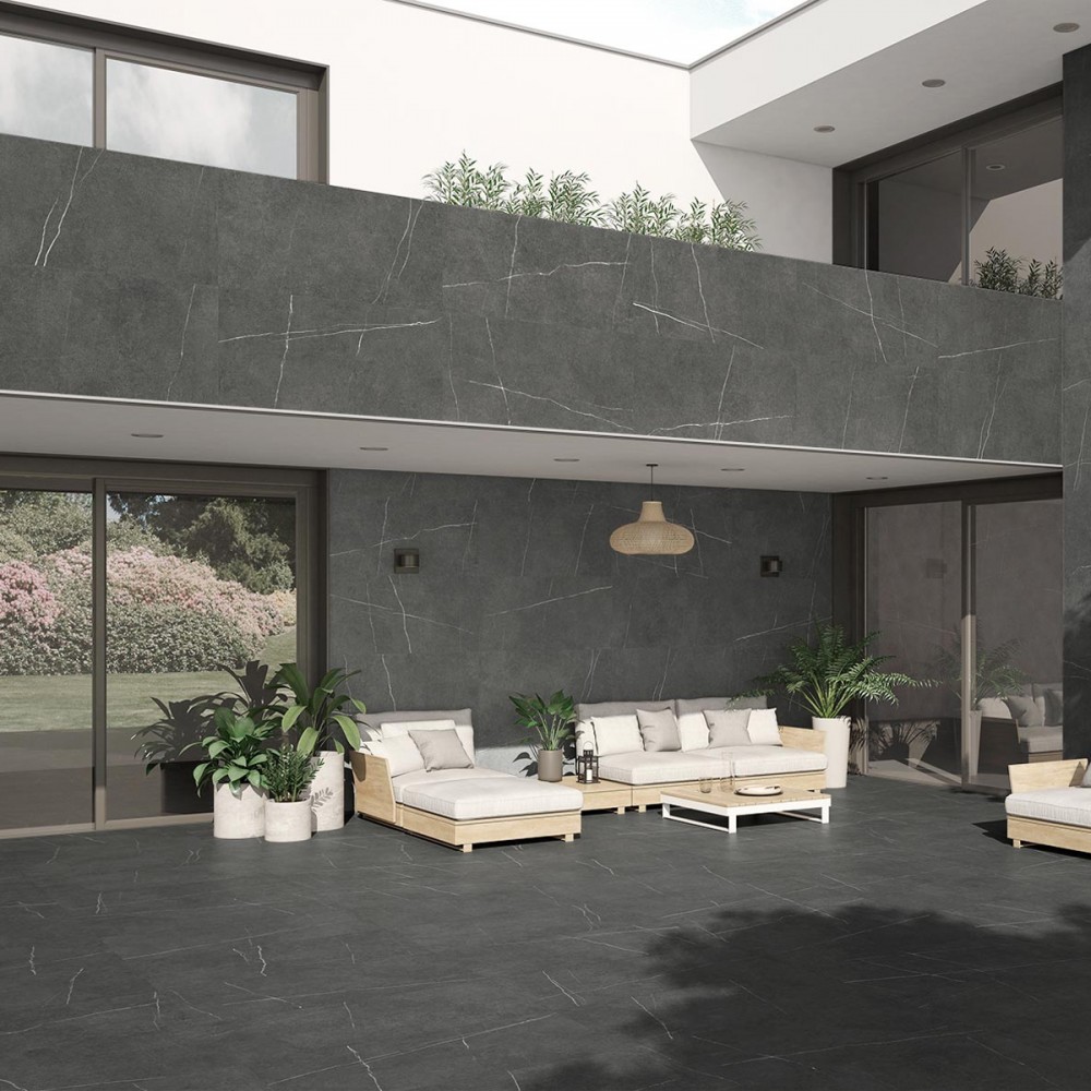 Керамогранит ITT Ceramic Kairos Graphite Matt Rect. 59,5х119,2 см