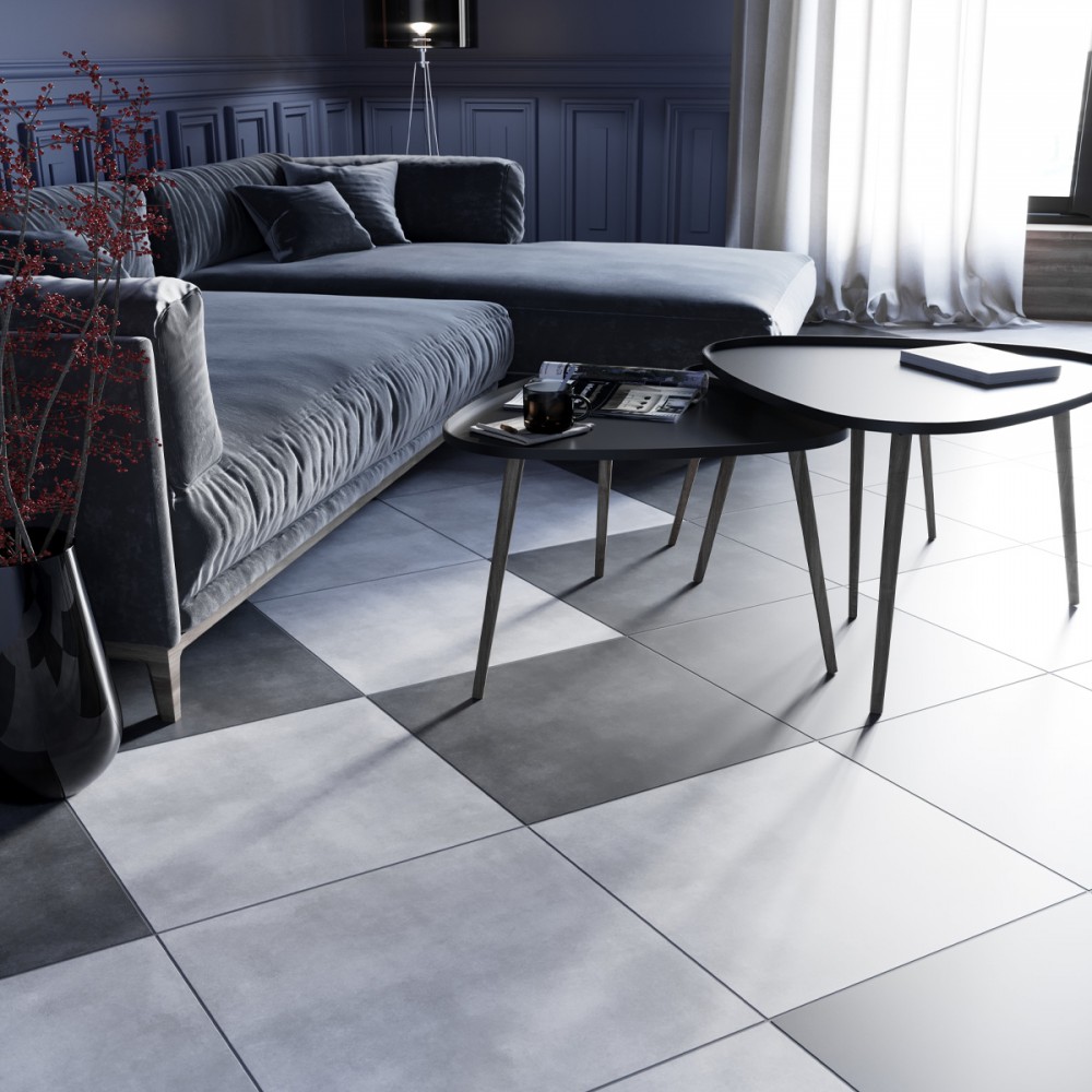 Керамогранит Golden Tile Lofty Антрацит 4LУ800 40x40 см