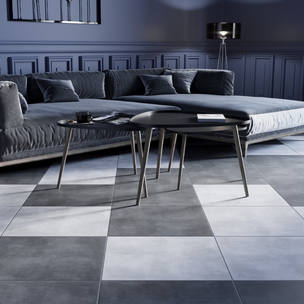 Керамогранит Golden Tile Lofty Антрацит 4LУ800 40x40 см