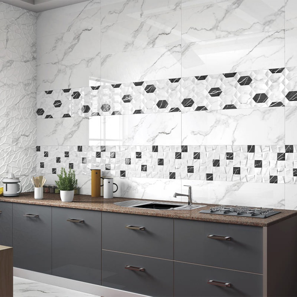 Плитка Ceramica Deseo Carrara  Bianco 30x90см