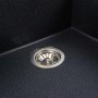 Кухонная мойка Valeso GALAX 5050 гранитная 500х500, карбон