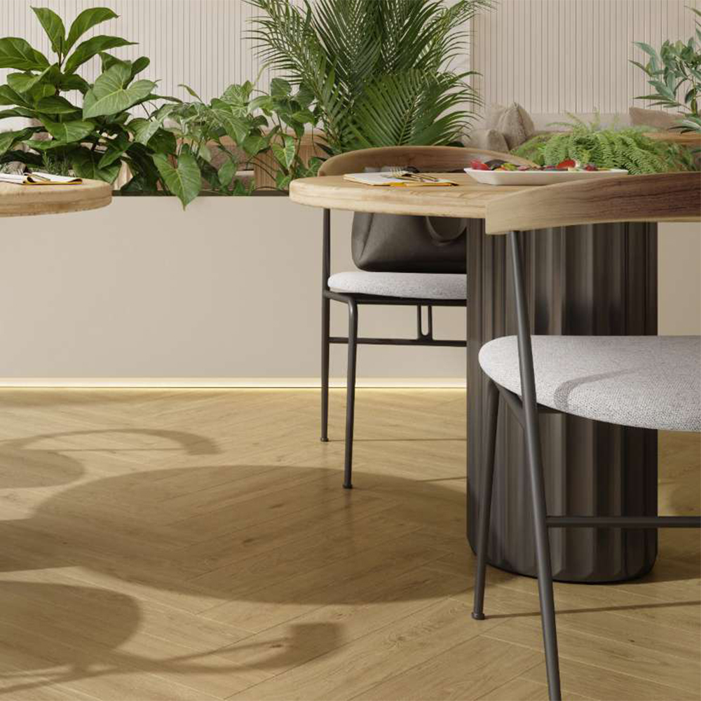 Ламинат Kronospan Herringbone 8HBK847 Дуб Блонд Монченара