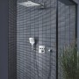 Смеситель скрытого монтажа Grohe SmartControl 29126000 с термостатом (внешняя часть)