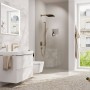 Держатель верхнего душа Hansgrohe 24337140 настенный, бронза матовый