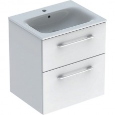 Тумба с раковиной Geberit Selnova Square 501.236.00.1 подвесная 60 см белый Тумба с раковиной Geberit Selnova Square 501.236.00.1 подвесная 60 см белый