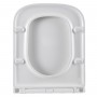 Крышка для унитаза Devit DFL0520111W / DFL2170211W / DFO1160111W с механизмом soft-close, белый глянцевый