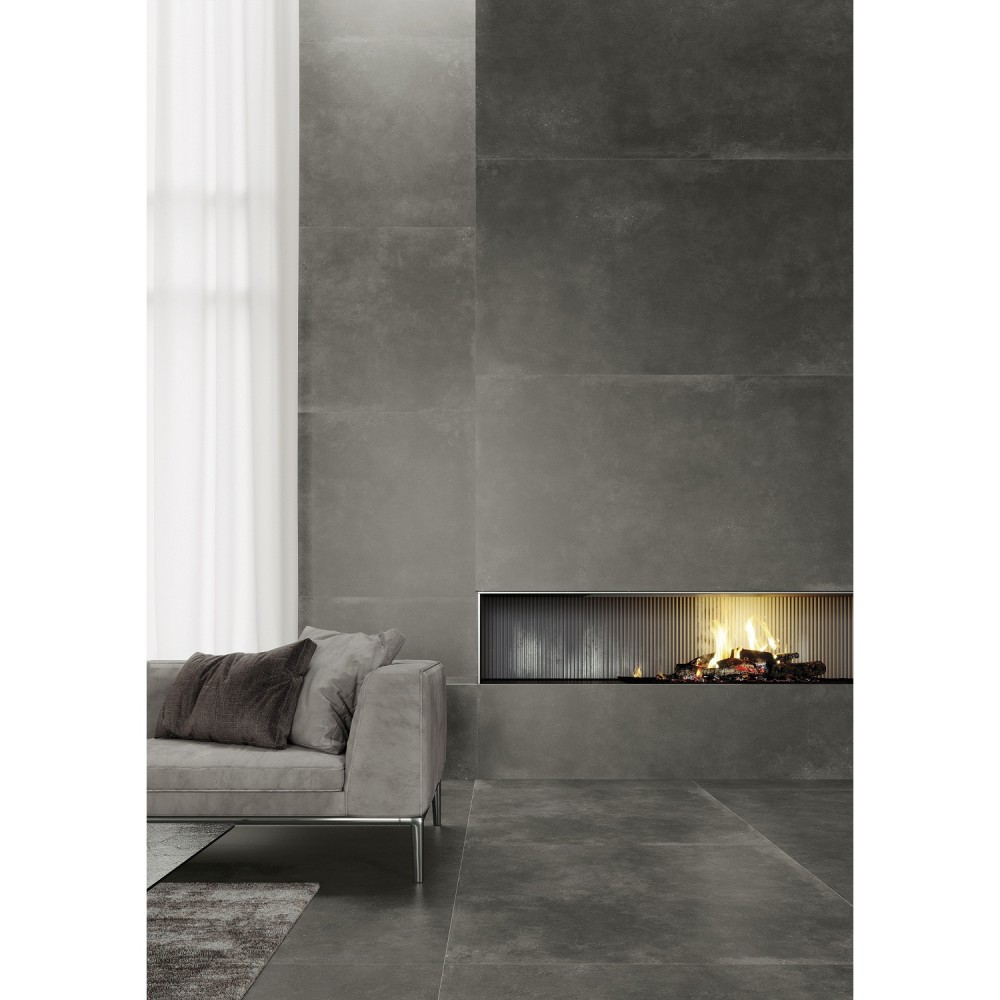 Керамогранит Cerrad Modern Concrete Graphite Rect 79,7x79,7 см