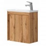 Тумба с раковиной Devit Small 063050O, 50 см дуб