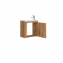 Тумба с раковиной Devit Small 063050O, 50 см дуб