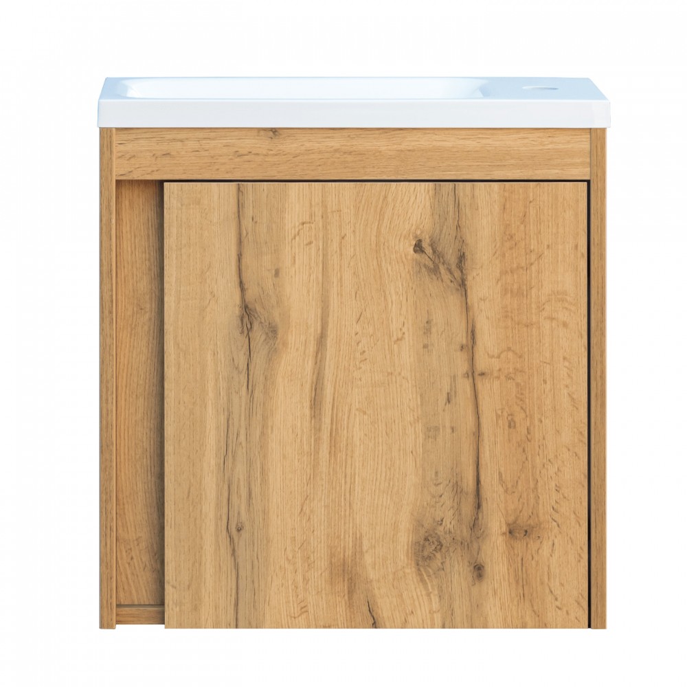 Тумба с раковиной Devit Small 063050O, 50 см дуб