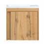 Тумба с раковиной Devit Small 063050O, 50 см дуб