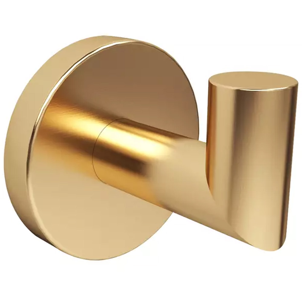 Одинарный крючок Devit Flow DFL60000202BG, цвет Brushed Gold PVD