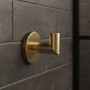 Одинарный крючок Devit Flow DFL60000202BG, цвет Brushed Gold PVD