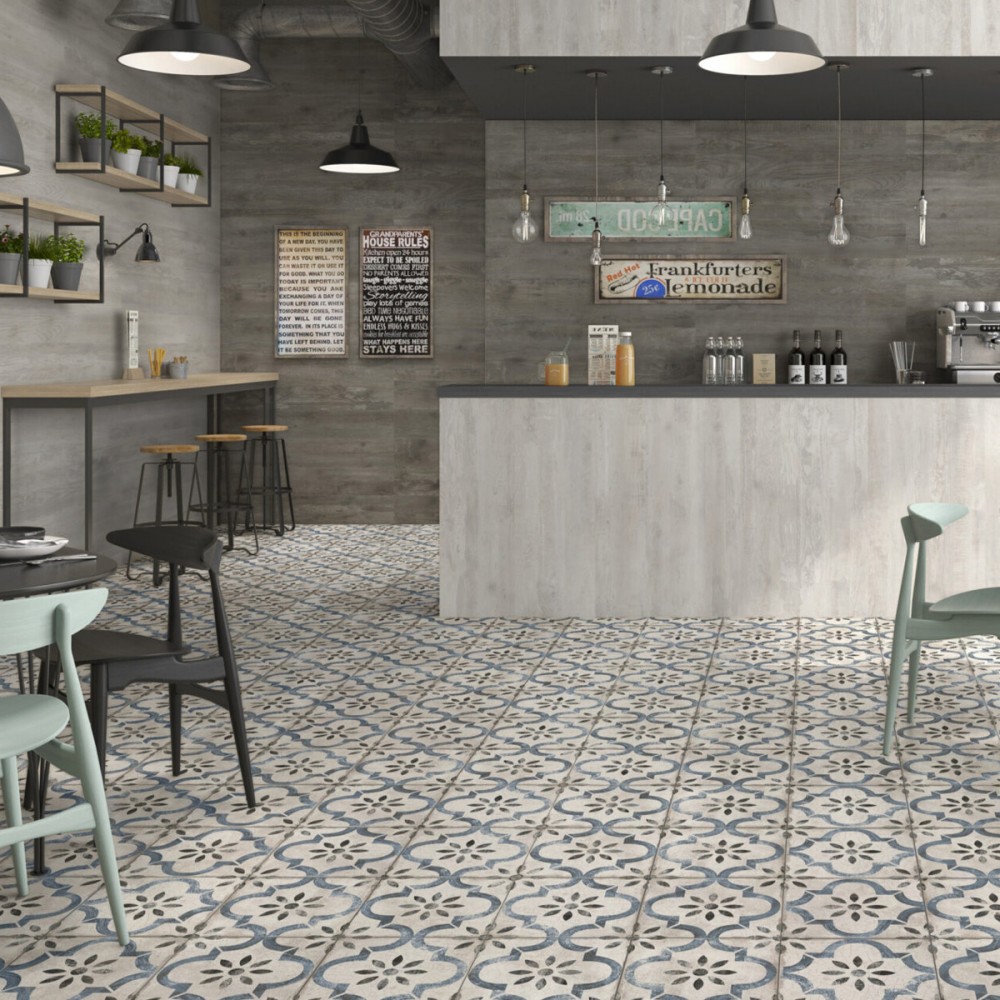 Керамогранит Almera Ceramica (Spain) Pris.Pre.Leeds Blue 45x45 см