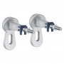 Комплект 2-в-1 Grohe UA39508RS0: инсталляция Rapid SLX 39597000, унитаз-биде Sensia Pro 36508SH0, крепление Rapid SL 3855800M