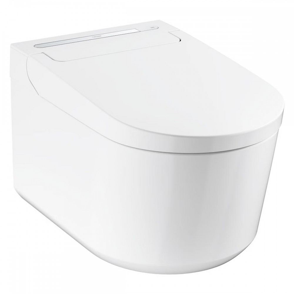 Комплект 2-в-1 Grohe UA39508RS0: инсталляция Rapid SLX 39597000, унитаз-биде Sensia Pro 36508SH0, крепление Rapid SL 3855800M