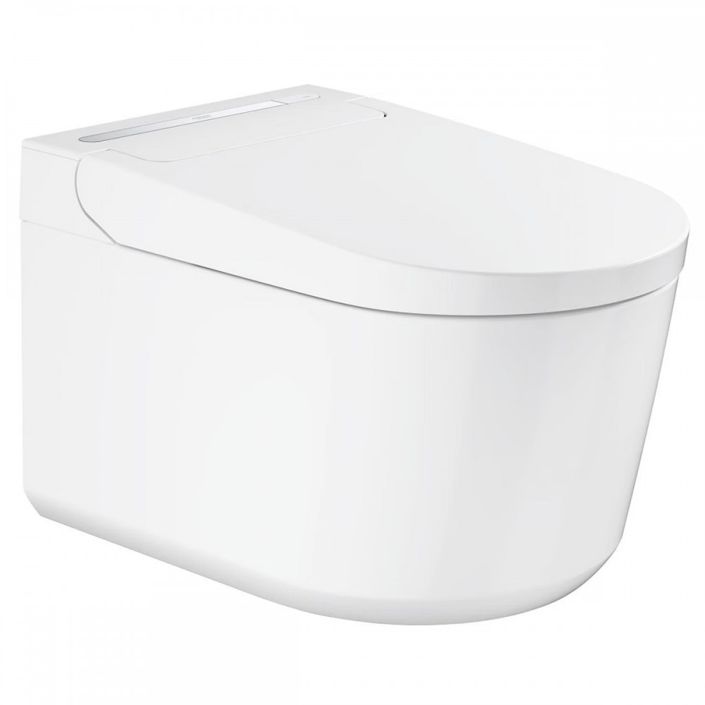 Комплект 2-в-1 Grohe UA39508RS0: инсталляция Rapid SLX 39597000, унитаз-биде Sensia Pro 36508SH0, крепление Rapid SL 3855800M