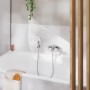 Смеситель для ванны Grohe Cubeo 1018130000 хром