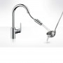 Смеситель для кухни Hansgrohe Focus 31815000 с выдвижным душем, хром