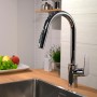 Смеситель для кухни Hansgrohe Focus 31815000 с выдвижным душем, хром