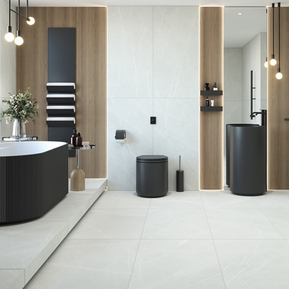 Керамогранит Almera Ceramica (Spain) Alure White Satinado Rect 60x120 см