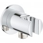 Шланговое подключение Grohe Tempesta 28628001 с держателем для душа