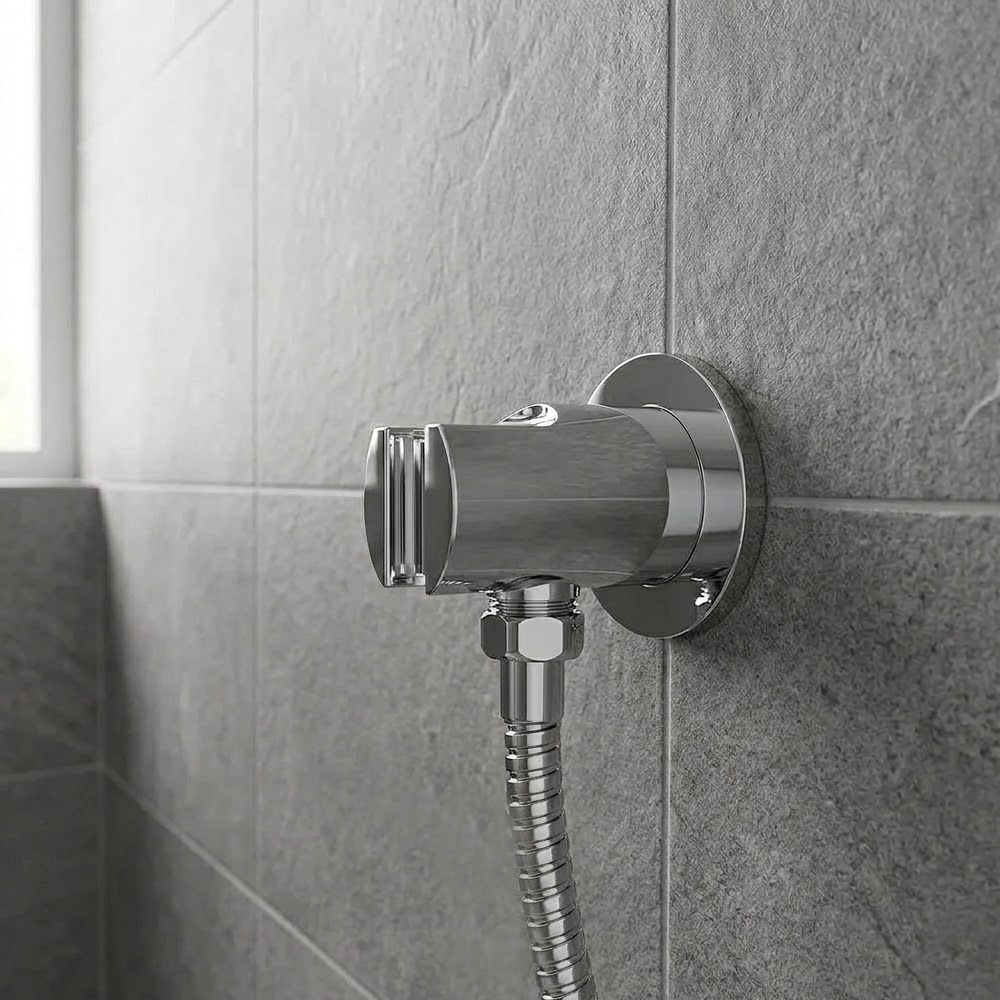 Шланговое подключение Grohe Tempesta 28628001 с держателем для душа