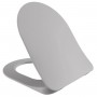 Крышка с сиденьем для унитаза Creavit Free KC0903.01.1800E Soft Close, Cool Grey (серый)