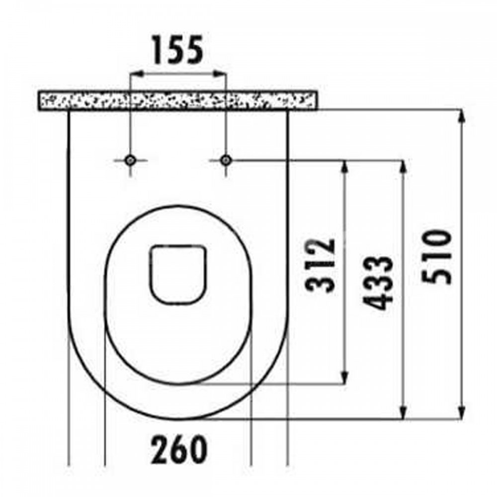 Крышка с сиденьем для унитаза Creavit Free KC0903.01.1800E Soft Close, Cool Grey (серый)