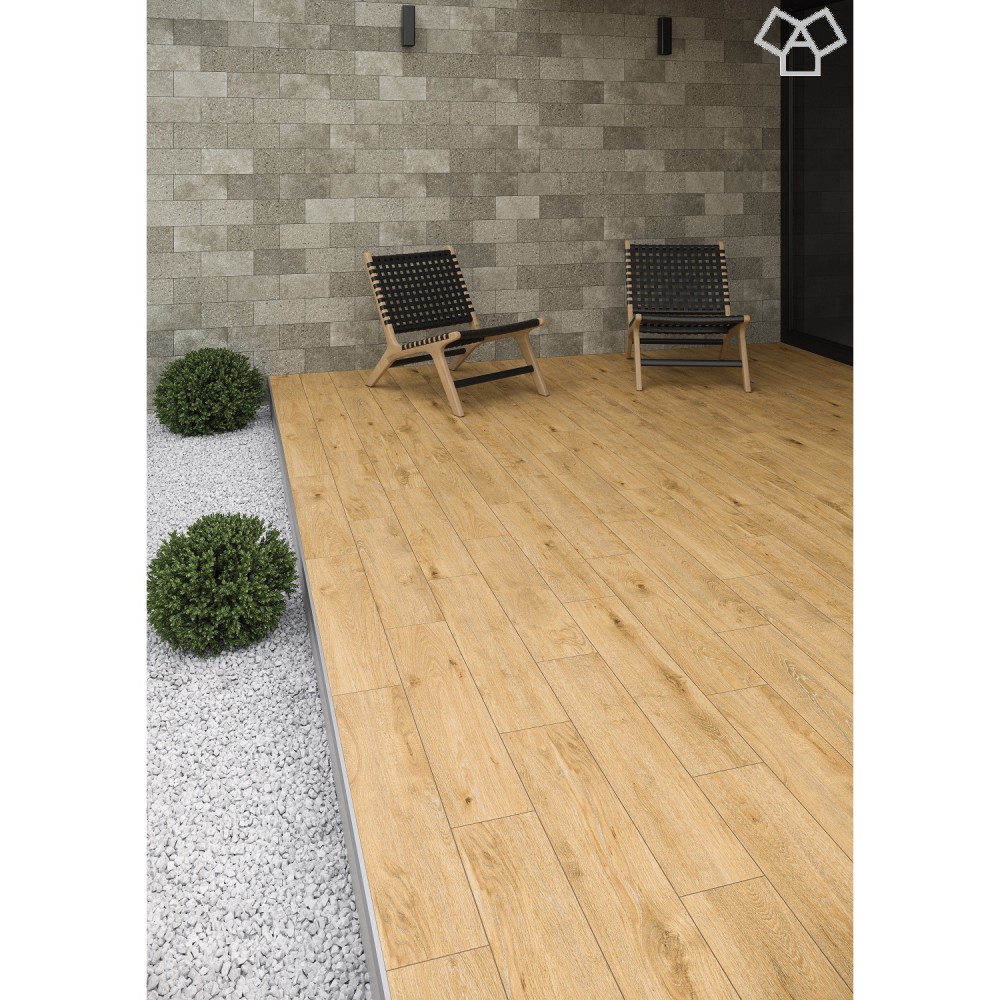 Клинкер Cerrad Kamien Saltstone Gris 14,8x30 см