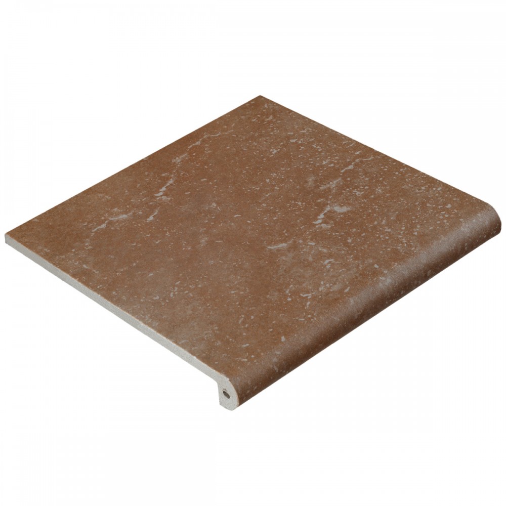 Ступень Exagres Stone Peldano Fior. Ml. Brown 33x33 см