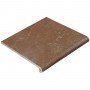 Ступень Exagres Stone Peldano Fior. Ml. Brown 33x33 см