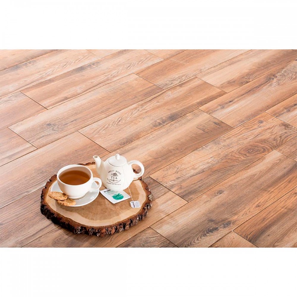 Керамогранит Cerrad Merteak Podloga Honey 17,5x60 см