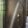 Шланговое подключение Hansgrohe FixFit 26453000 с клапаном обратного потока, хром