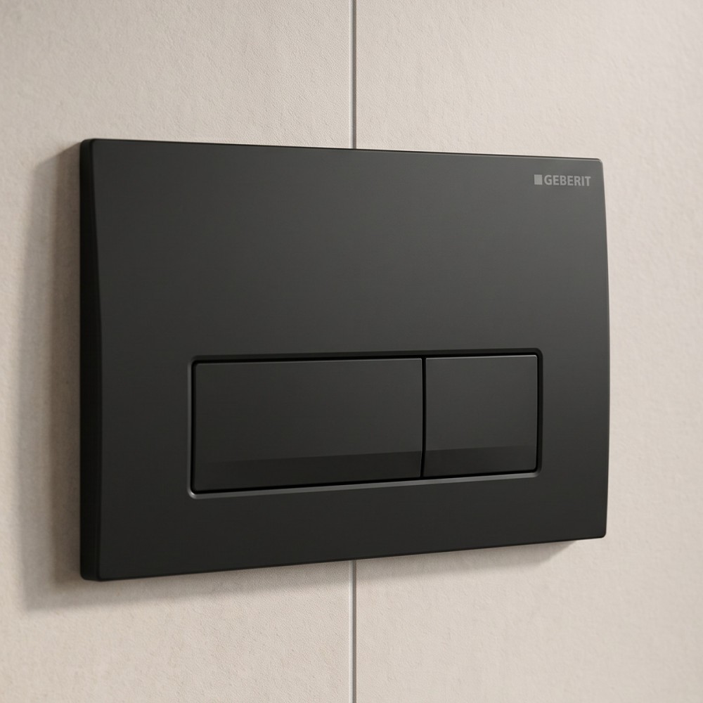Клавиша смыва Geberit Delta50 115.119.14.1 черный мат