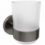 Стакан с подставкой Devit Flow DFL21010401GM, цвет Gun Metal PVD